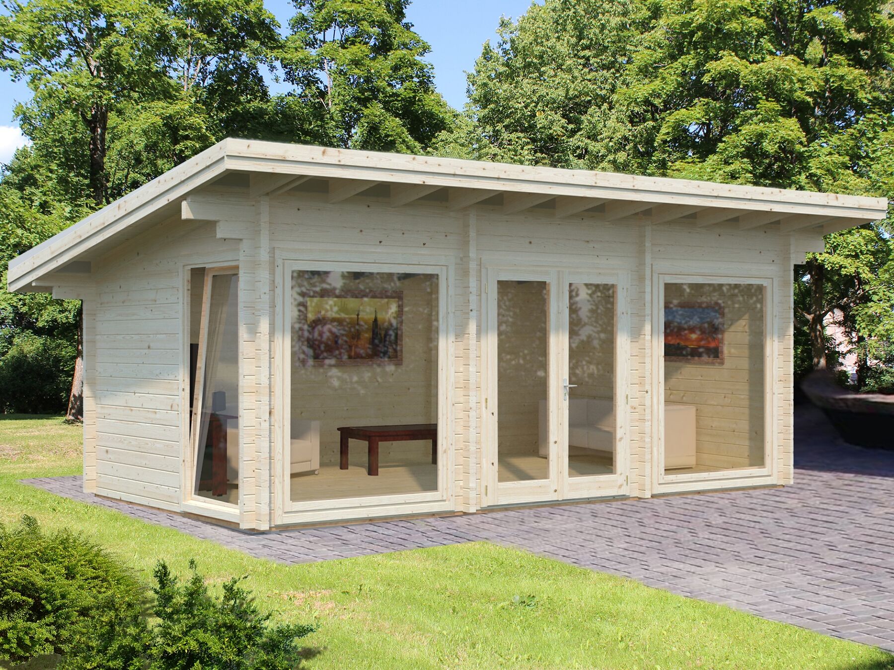 Gartenhaus Heidi 19,7 m²