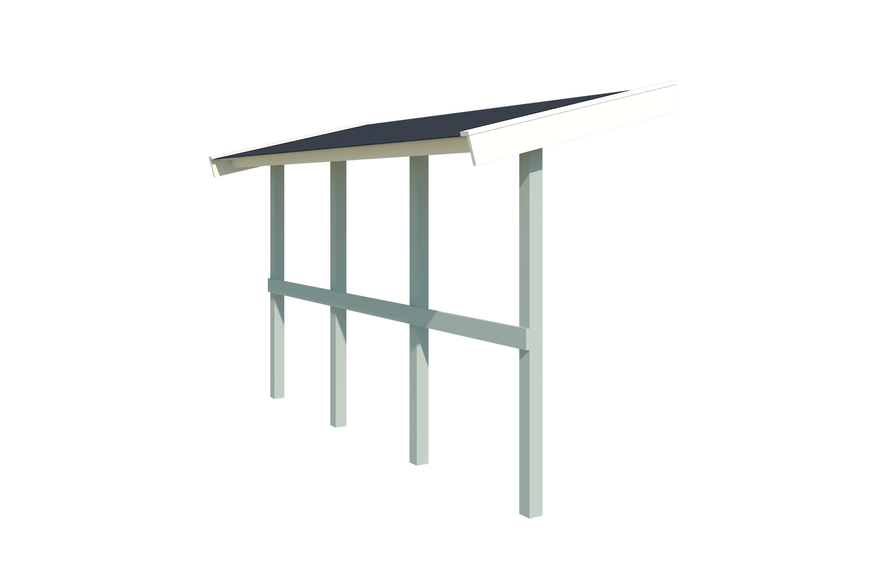 Schleppdach 90 x 300