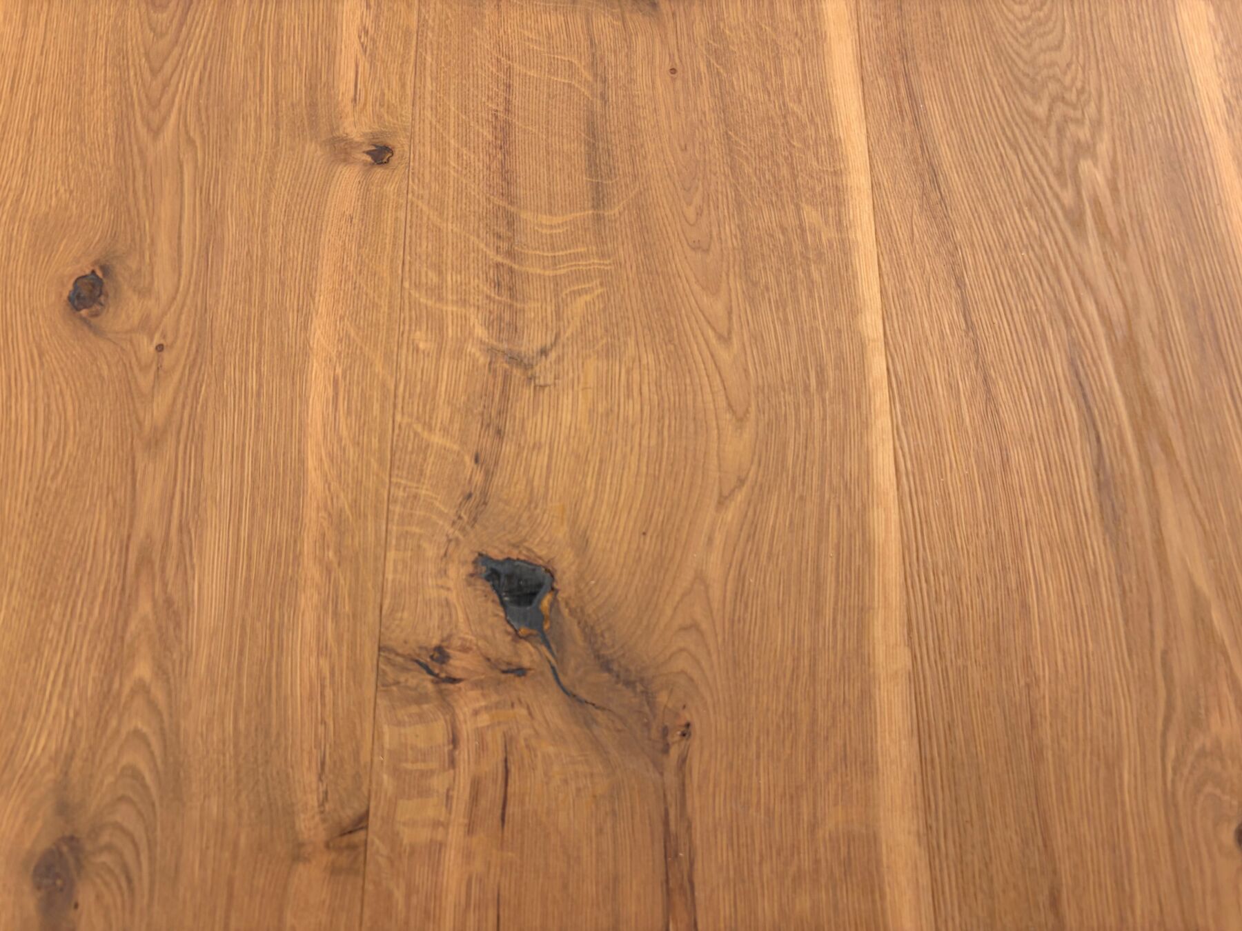 Holzbretter, Holzmaserung, Knoten, Bodenplatte, braunes Eichenholz