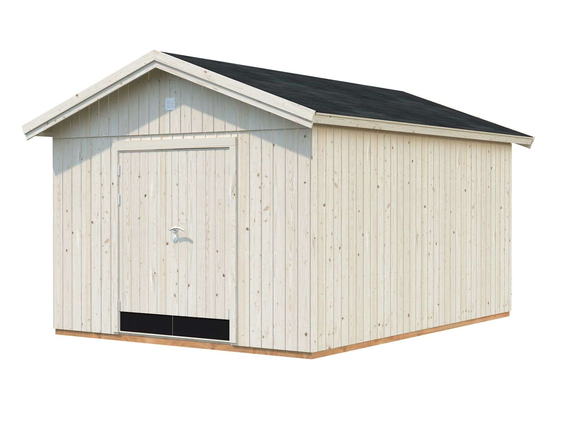 Gerätehaus Martin 13,6 m² mit Trapezblech Anthrazit