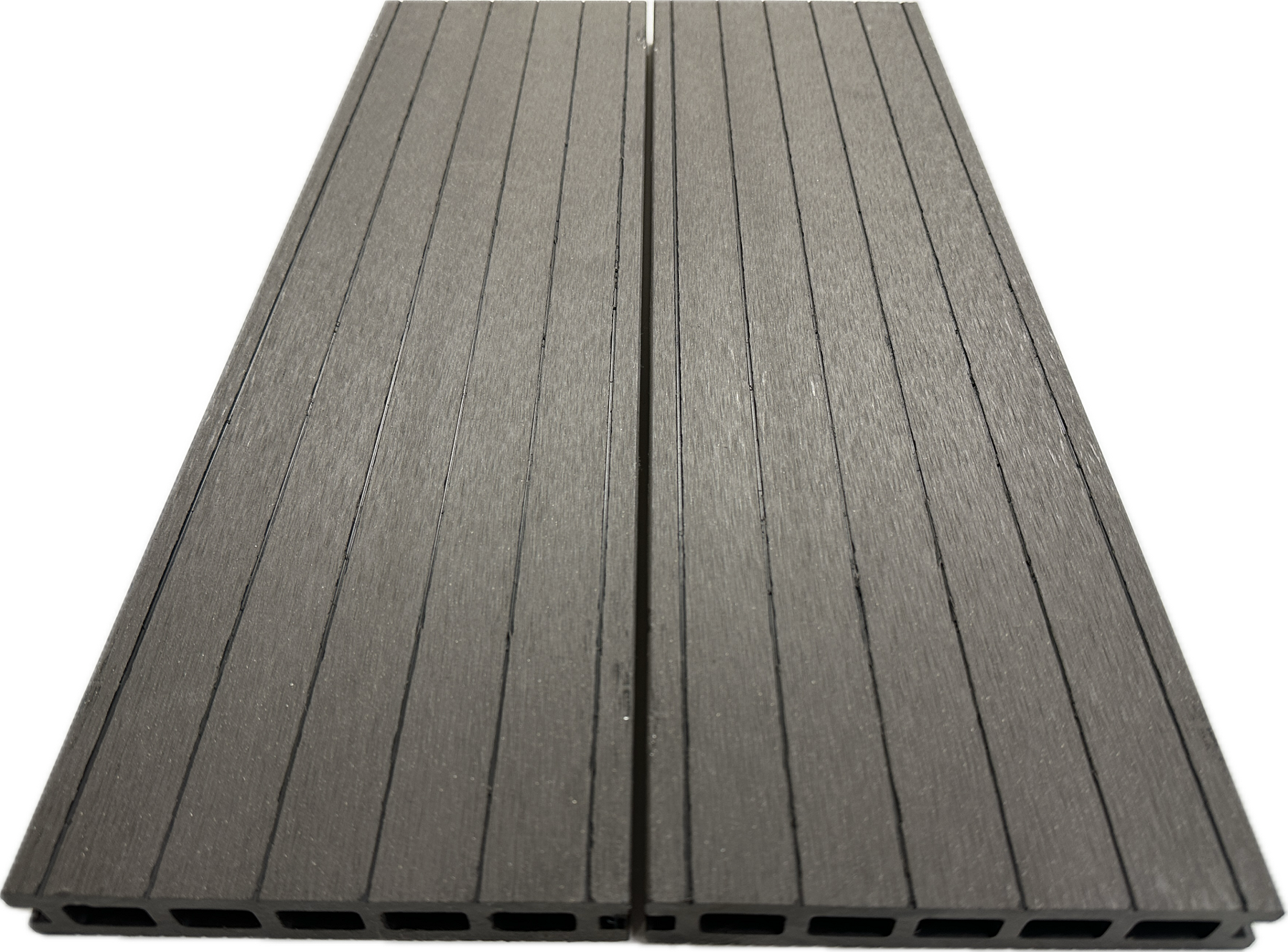 WPC Terrassendielen Hohlkammer 20 x 120 mm Anthrazit 