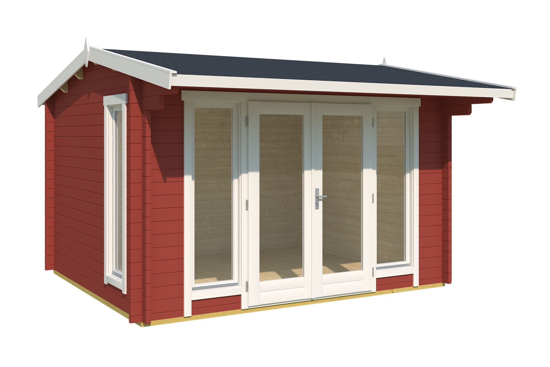 Gartenhaus Jubilee 44 Schwedenrot