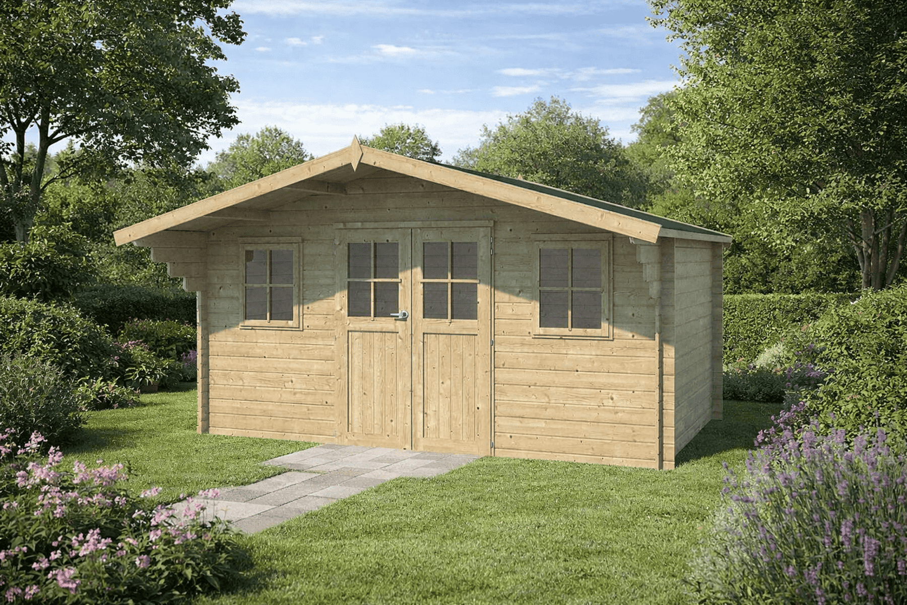 Gartenhaus Daniela - 11,3 m² 
