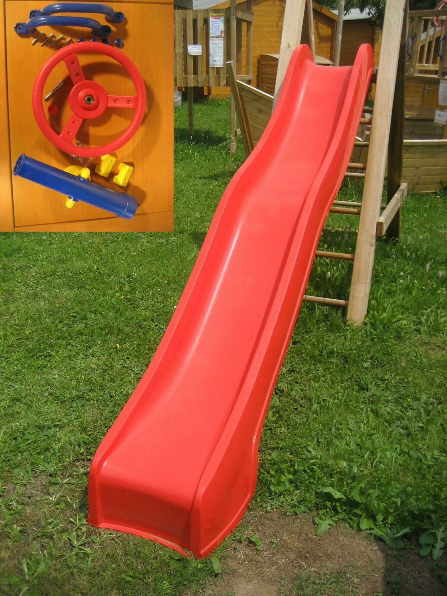 Wellenrutsche Rot 2,40m