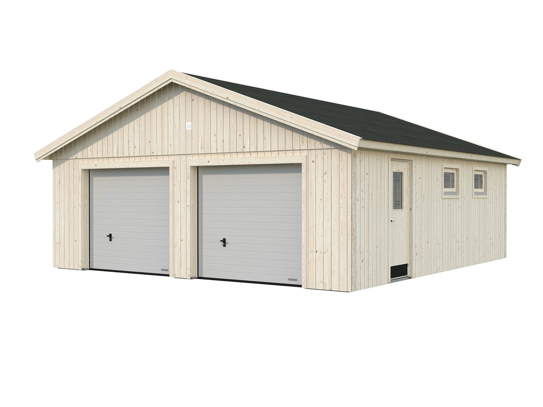 Elementgarage Andre 44,7 m² Mit Sektionaltor