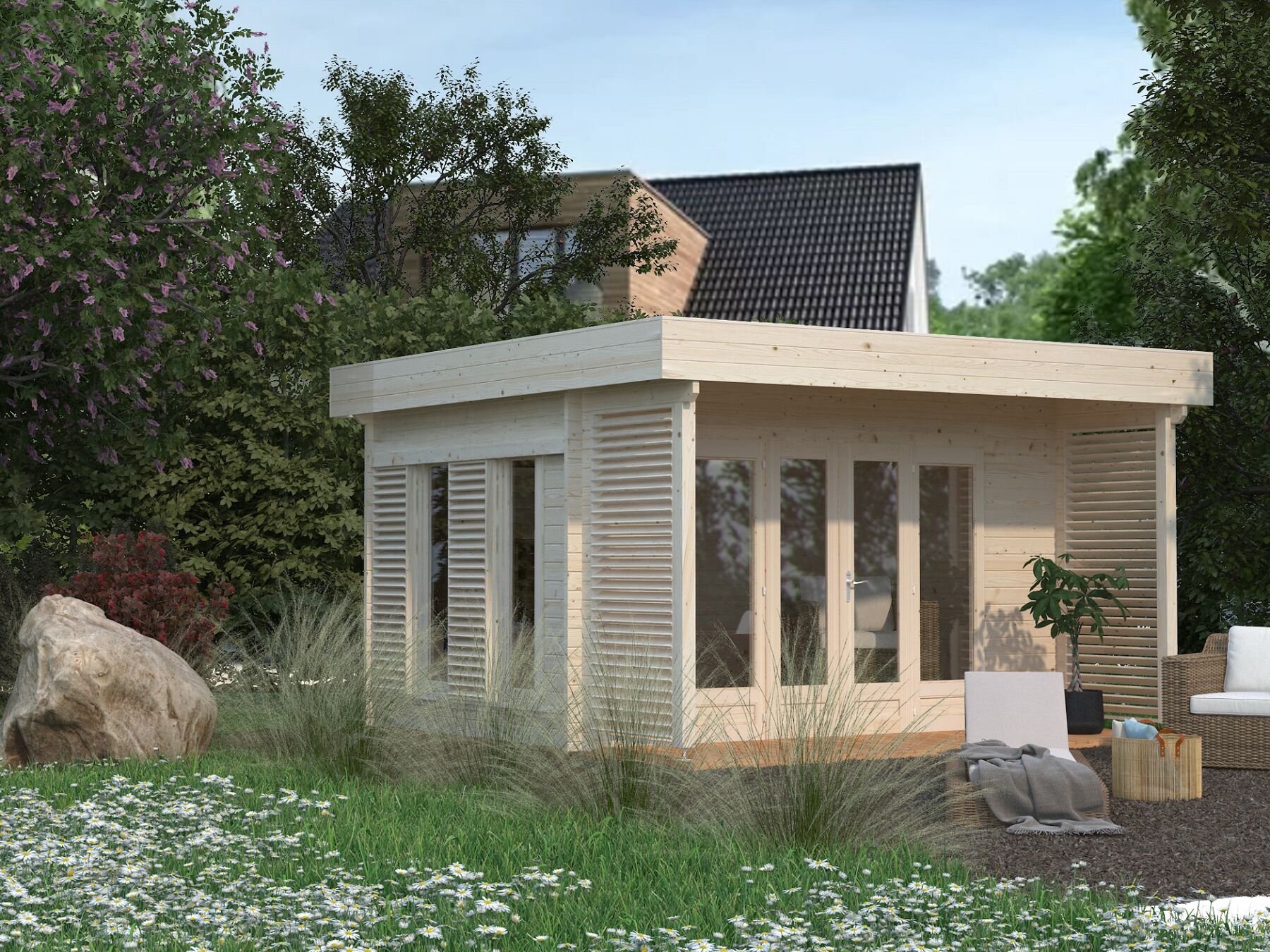 Gartenhaus Caroline 10,2 m²