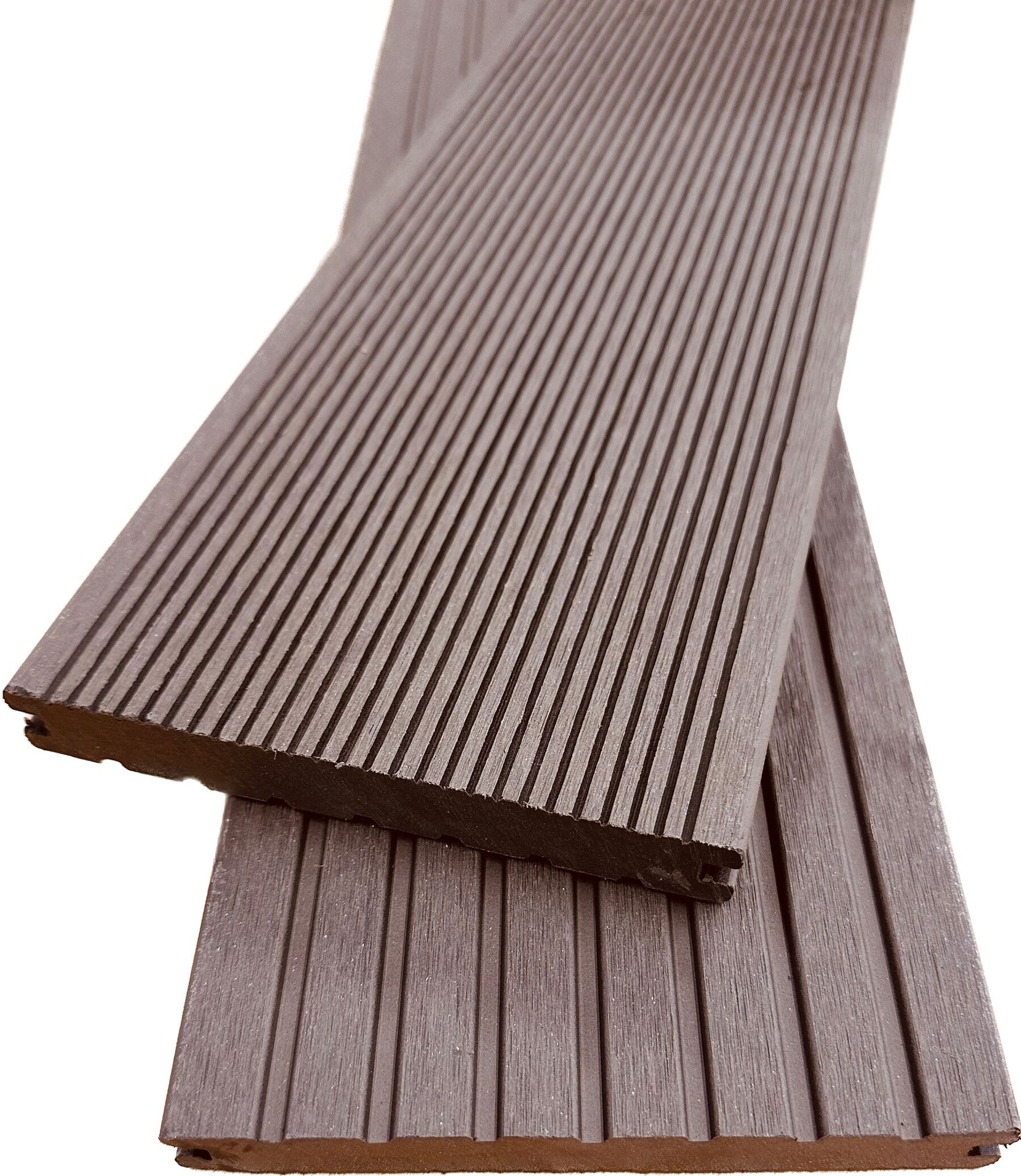 WPC Terrassendielen Massiv Braun 20 x 145 mm 