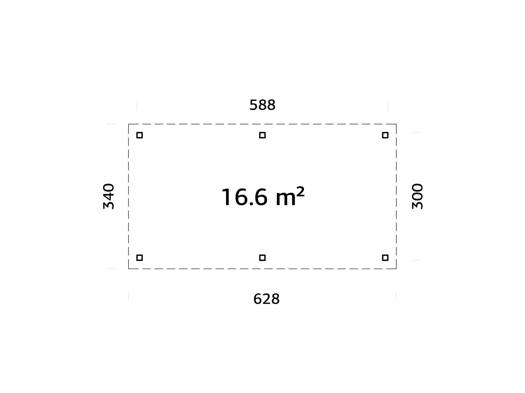 Pavillon Lenna 16,6 m²