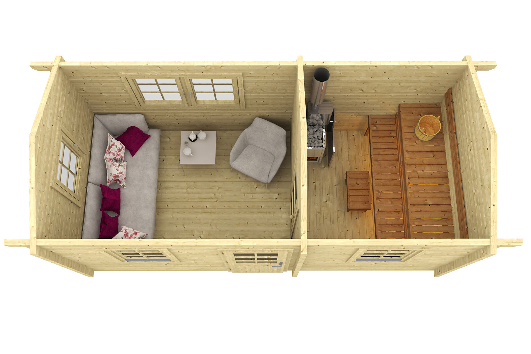 Saunahaus Piha Tuuri 13