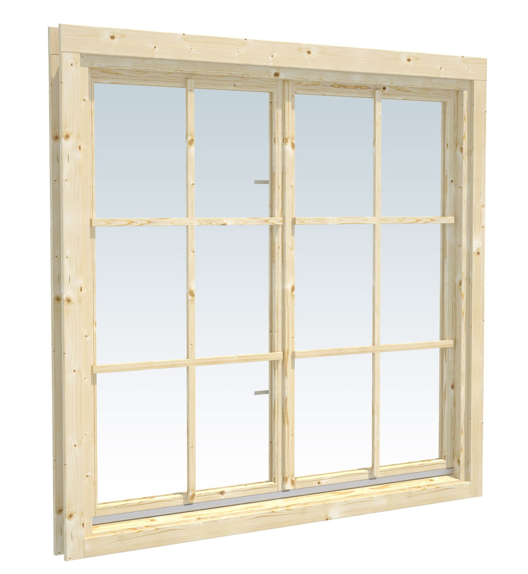 Doppelfenster B 1680 mm x H 1590 mm