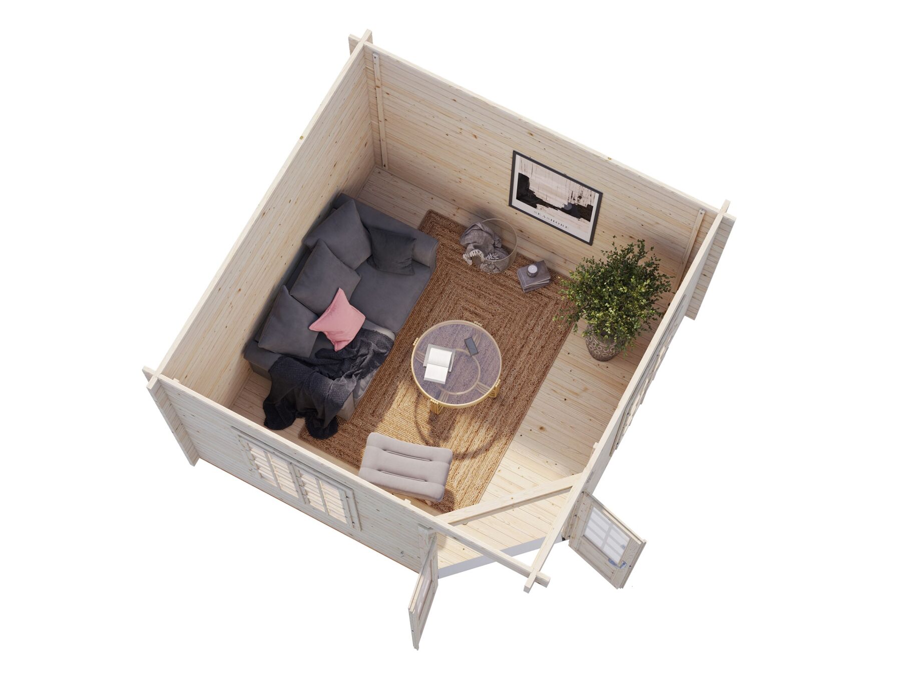 Pavillon Melanie 9,9 m² Transparent