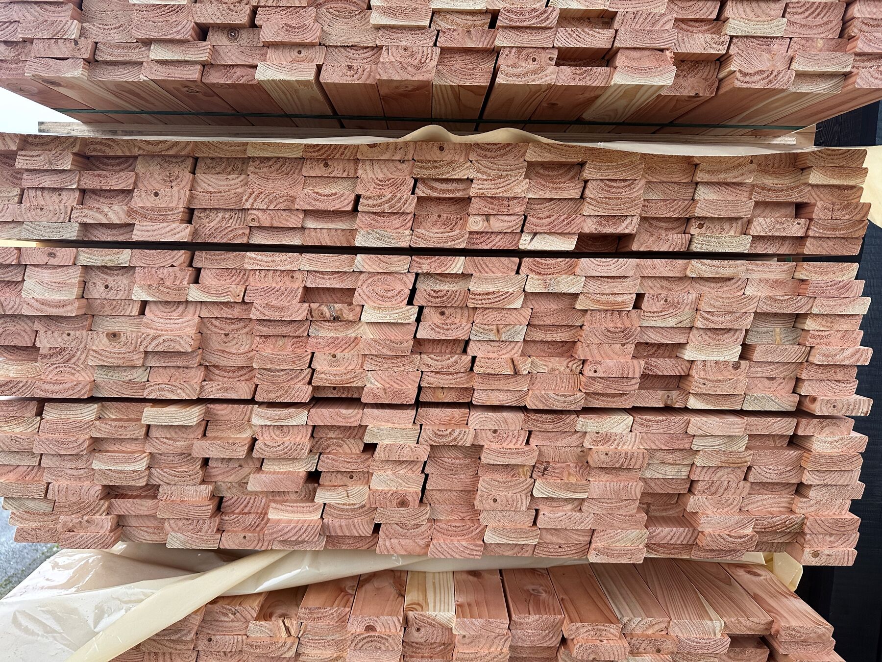 27 m² Rhombusleiste Douglasie 20x68x4000 mm