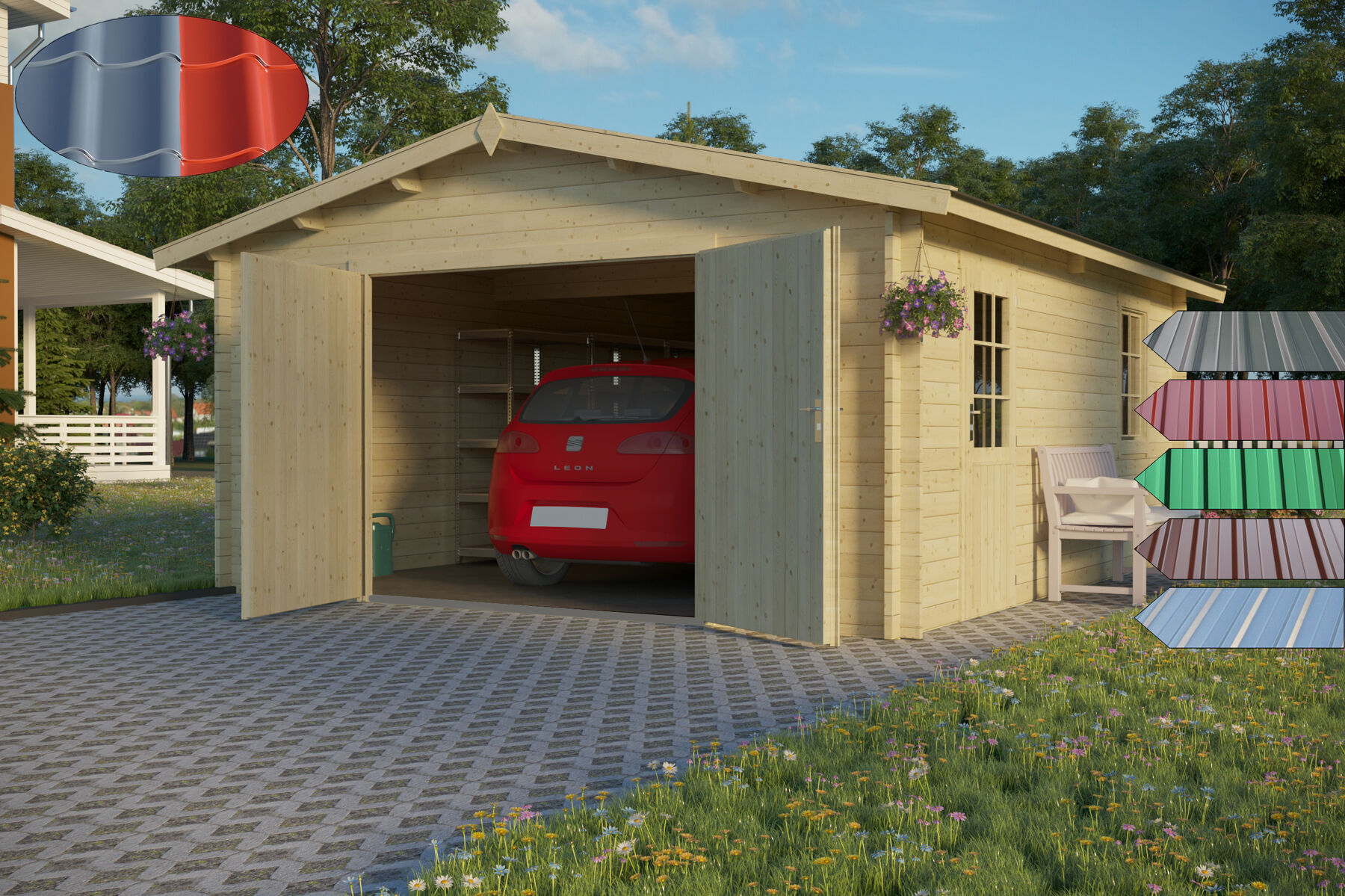 Streitberg_4400003_Mit_Holzdach_Farbauswahly5AAQoKTVSUHO Holzgarage Streitberg