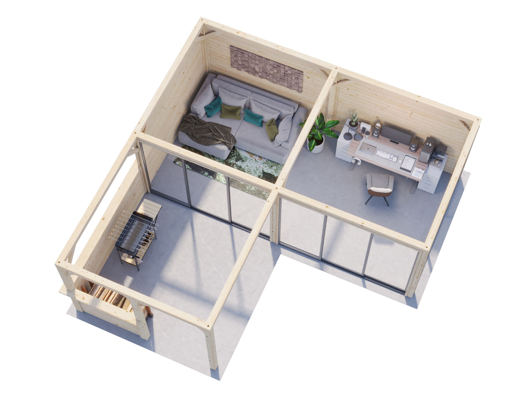 Pflanze, Stuhl, Mobiliar, Sperrholz, Grundriss