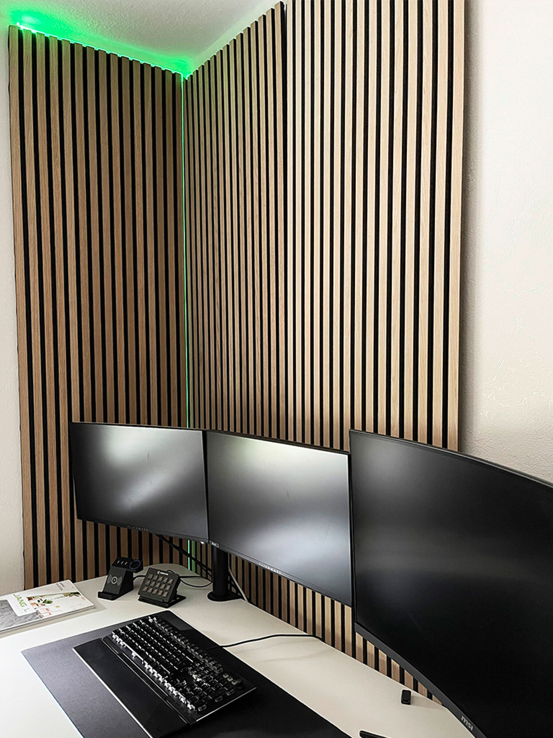 Akustikpaneele Solid Nature Oak 2400x600x22 mm 