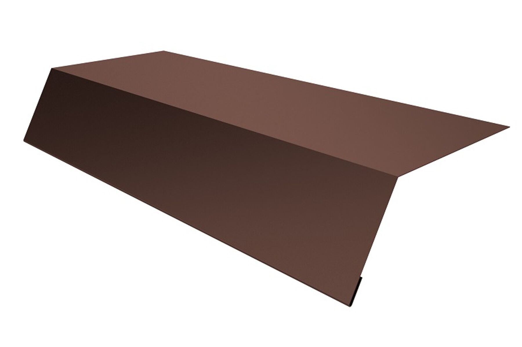 Traufbleche Braun 60 x 150 x 2000 mm