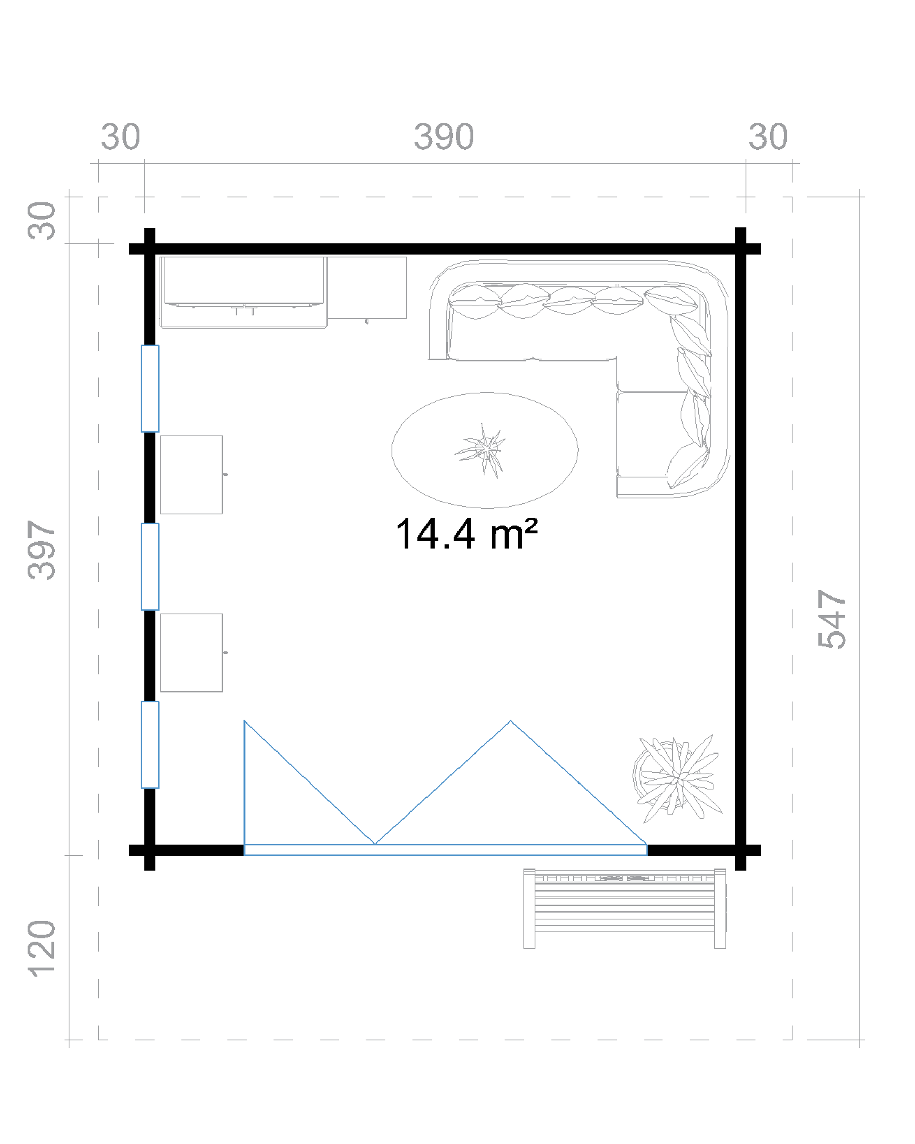 Ferienhaus Exeter 2 Platinum