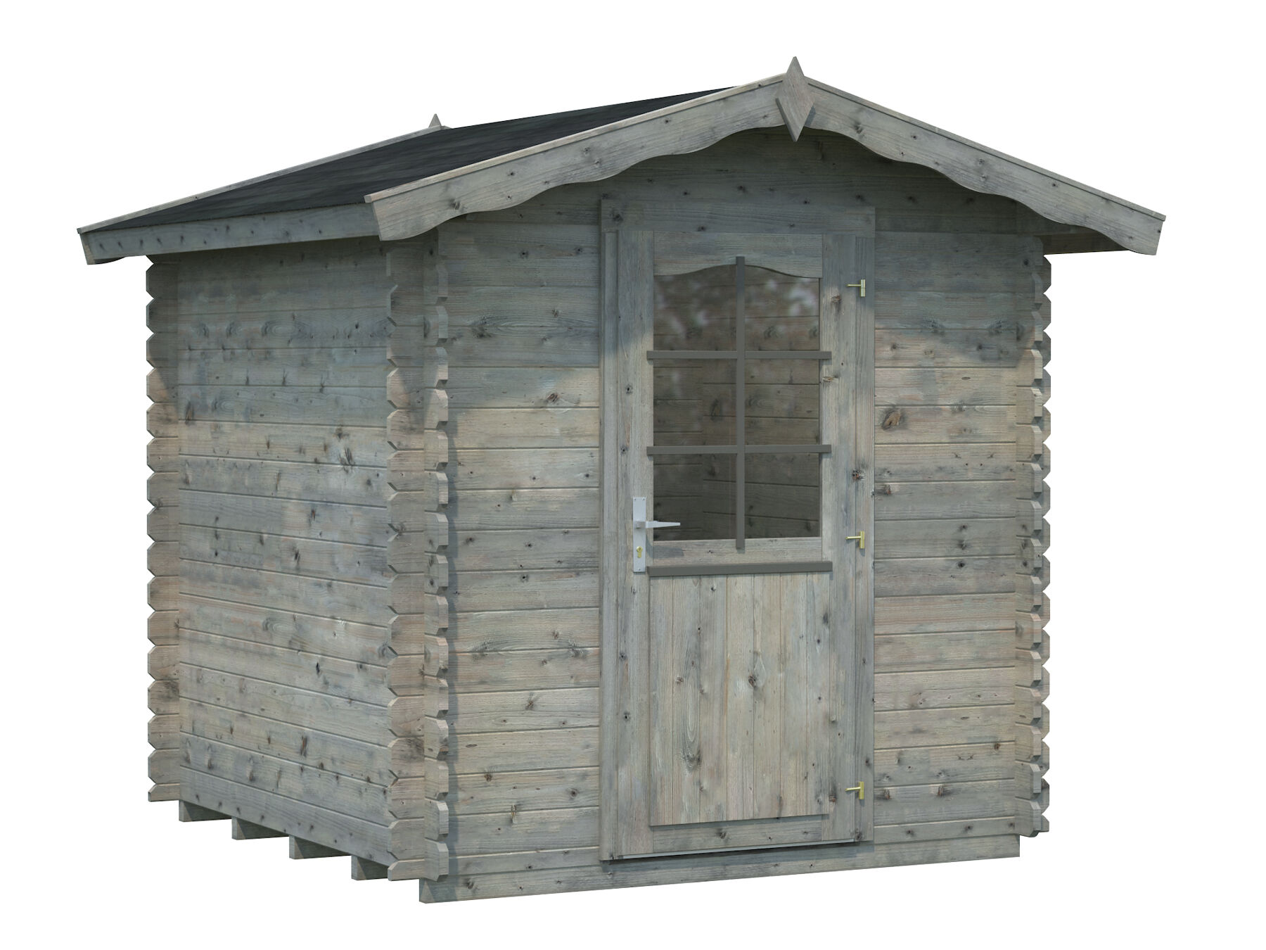 Palmako Gartenhaus Vivian 3,8 m² Grau