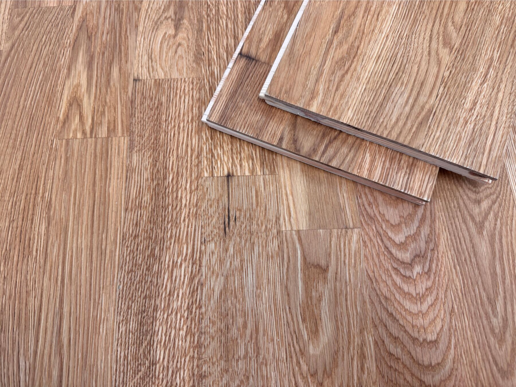 Parkett Eiche Schiffsboden Natur geölt, 2390 x 198 x 14 mm