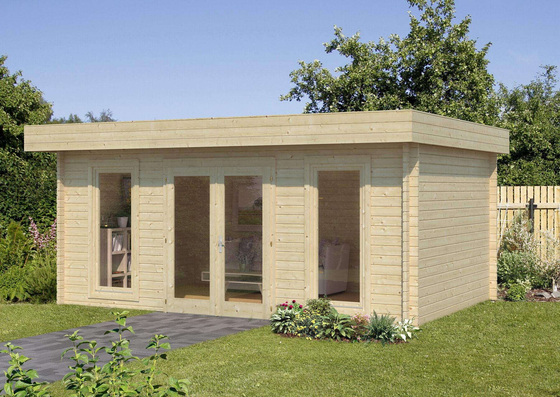 Gartenhaus Bret 19,9 m²