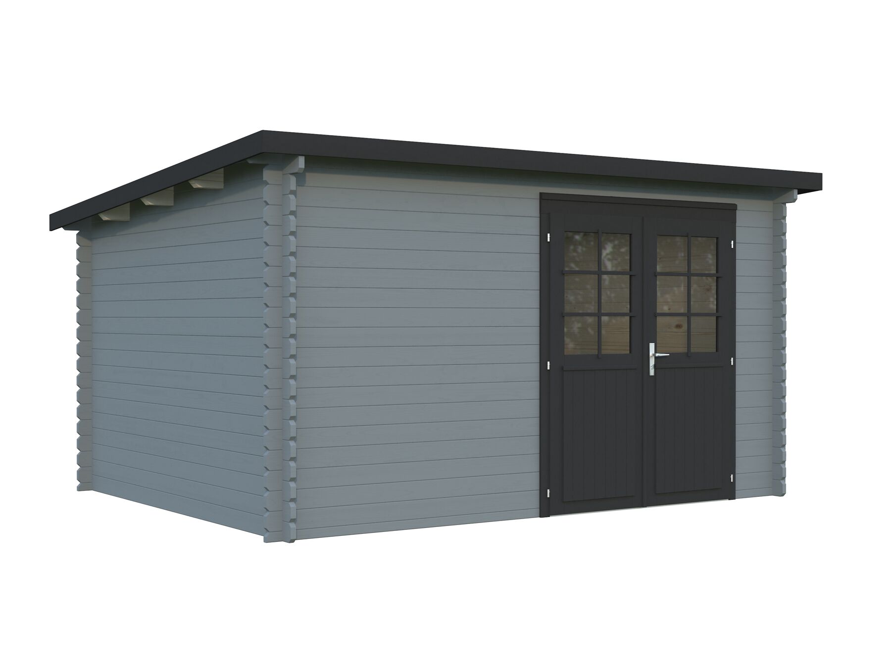 Gartenhaus Evolution 34C inkl. Trapezblech Dach