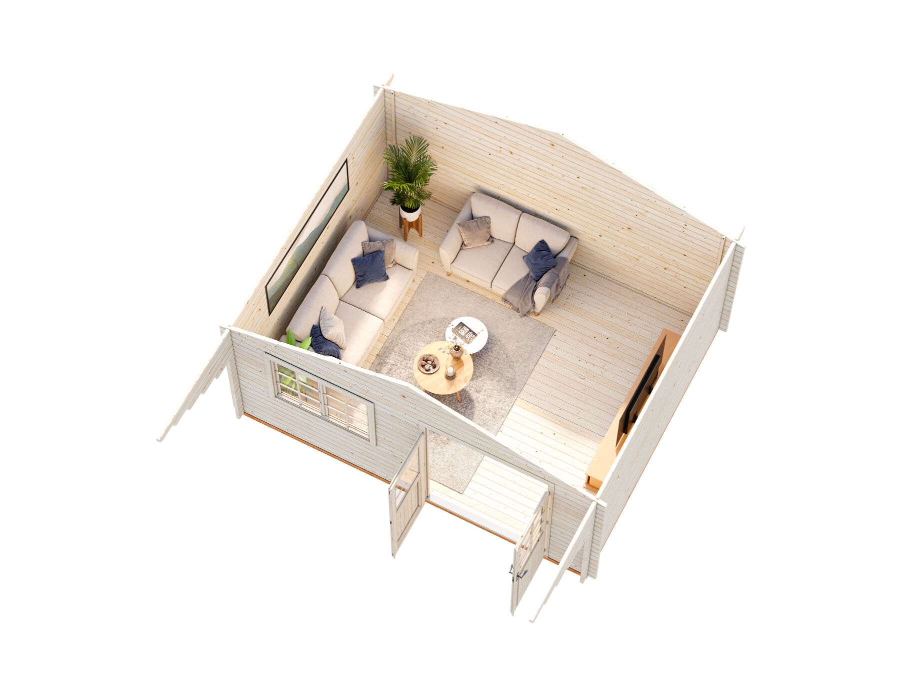 Palmako Gartenhaus Sally 15,5 m²