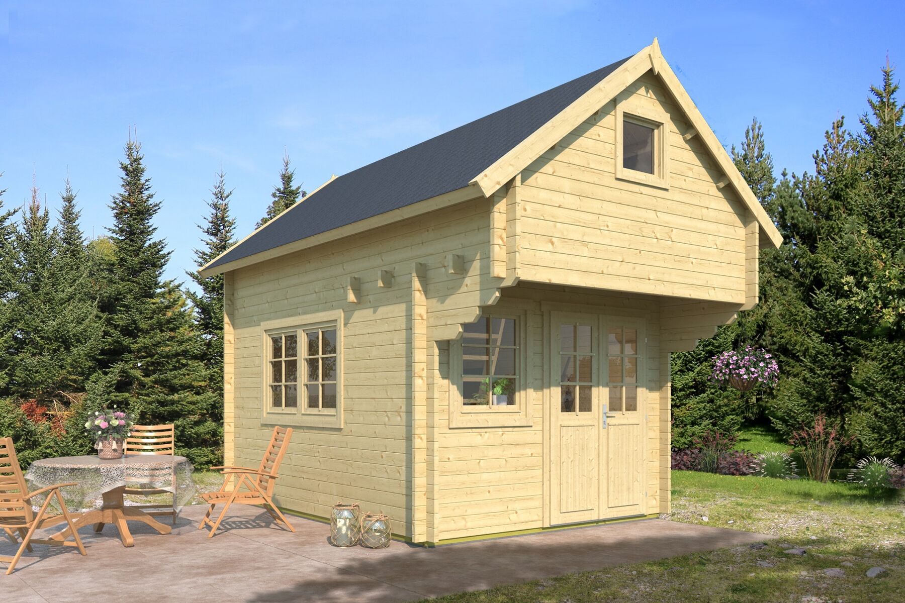 Gartenhaus Bunkie Hudson