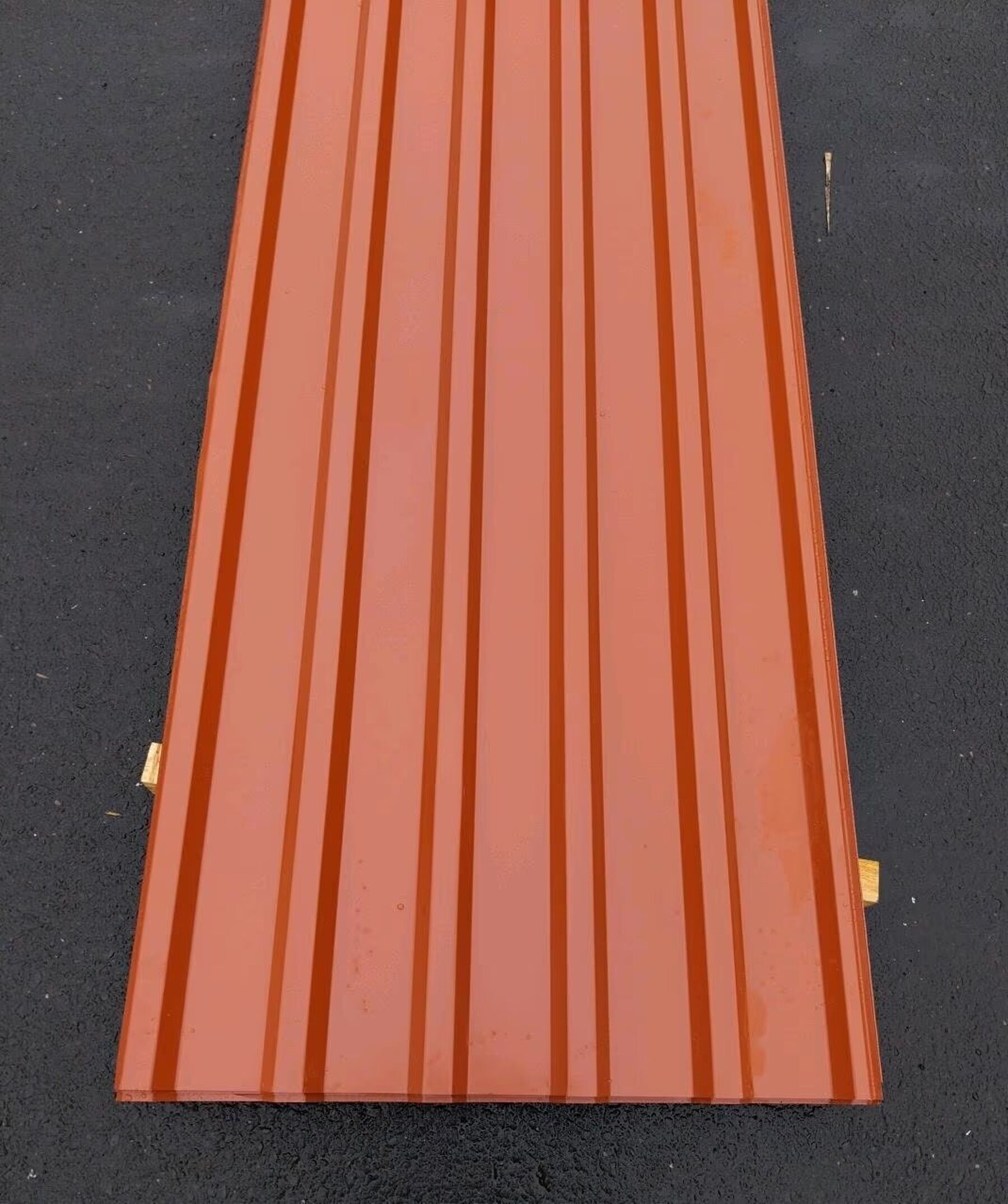 28,08 m² Trapezblech Sonderposten 300 cm Rot DP 35-200
