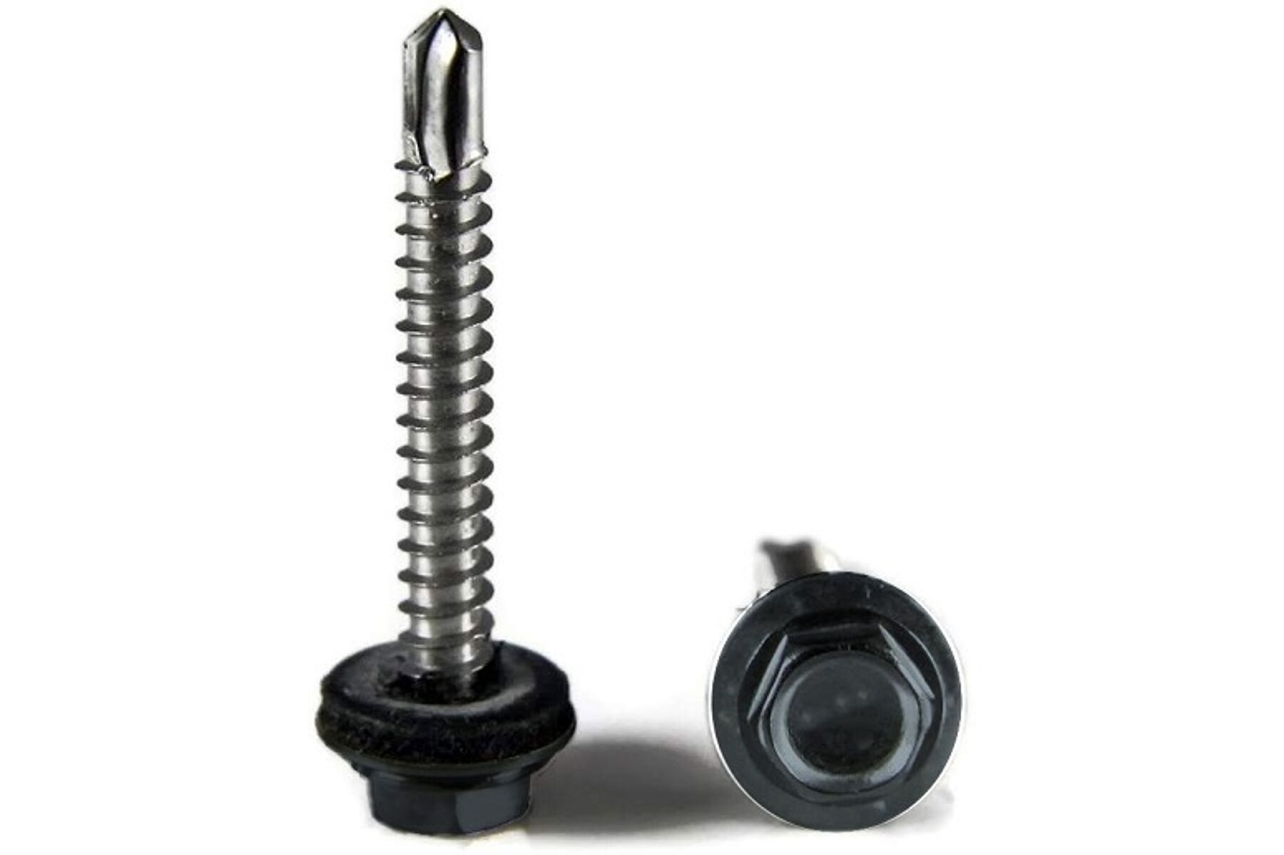 Bohrschrauben, 4.8x35mm, 100er Box Anthrazit