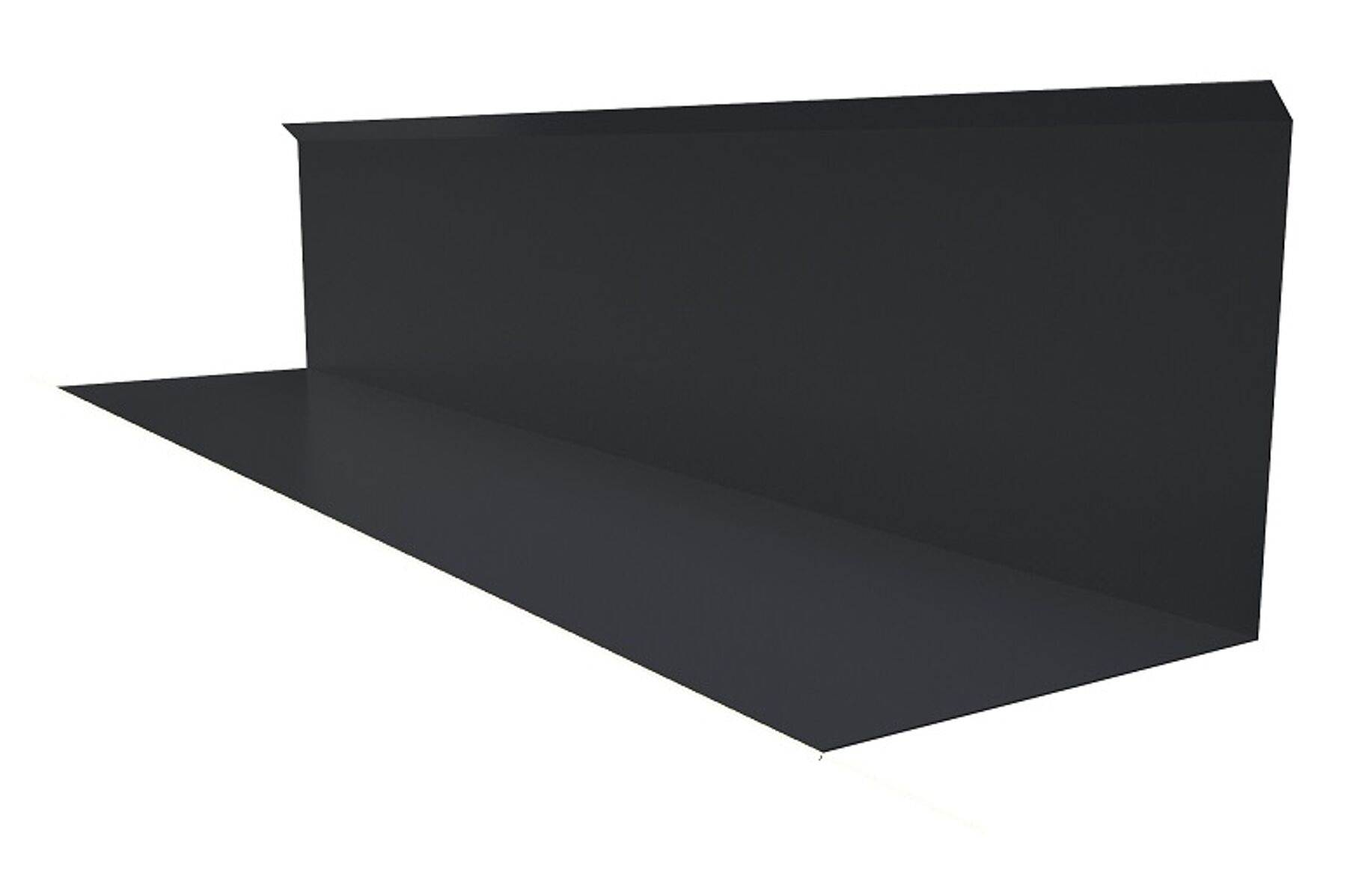 Wandanschluss Anthrazit 80 x 150 x 2000 mm
