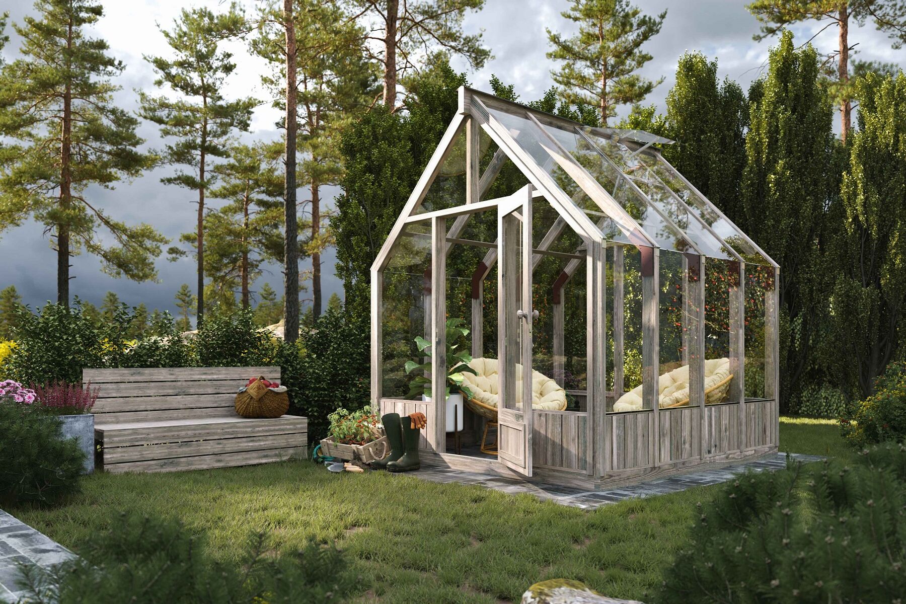 Gewächshaus Emilia 5,4 m²