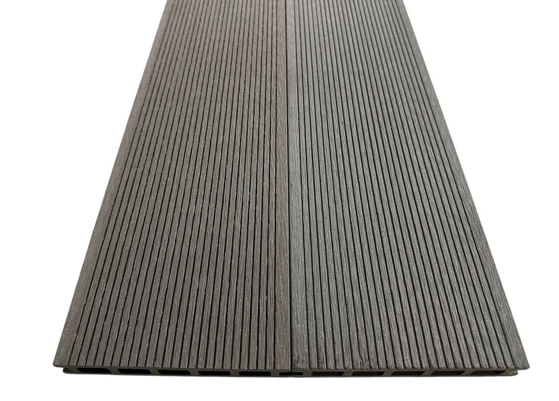 WPC Terrassendielen Hohlkammer 22 x 140 mm Grau WPC Terrassendielen Hohlkammer 22 x 140 mm Grau