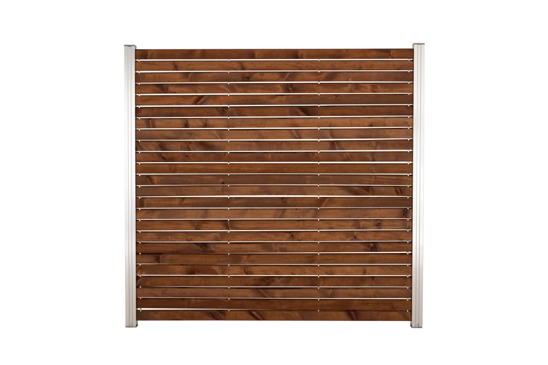 Sichtschutzzaun, Craftwood Braun 180 x 180 cm