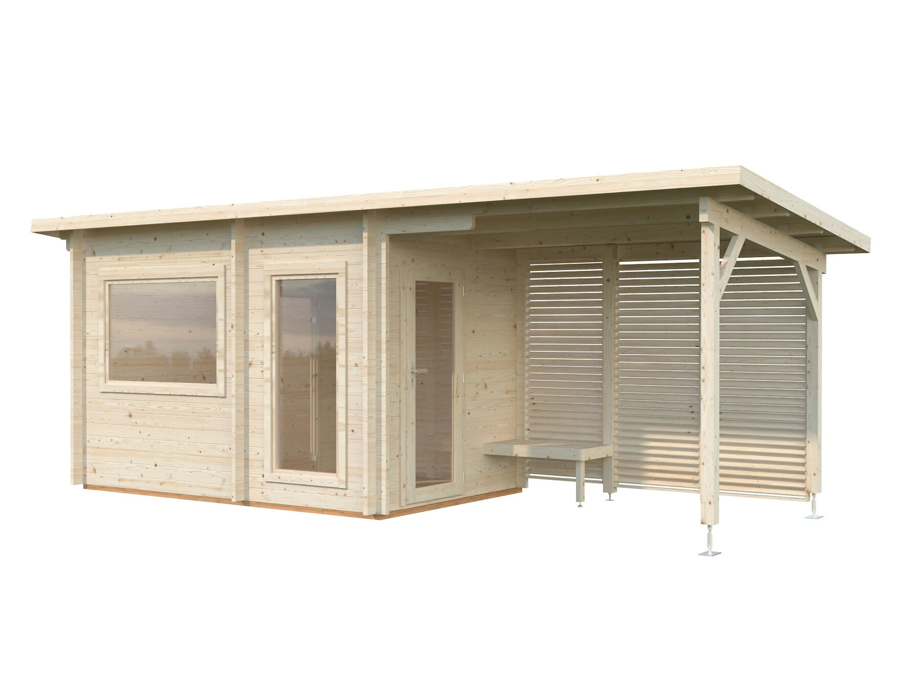 Saunahaus Sanna 6,8 + 5,9 m²