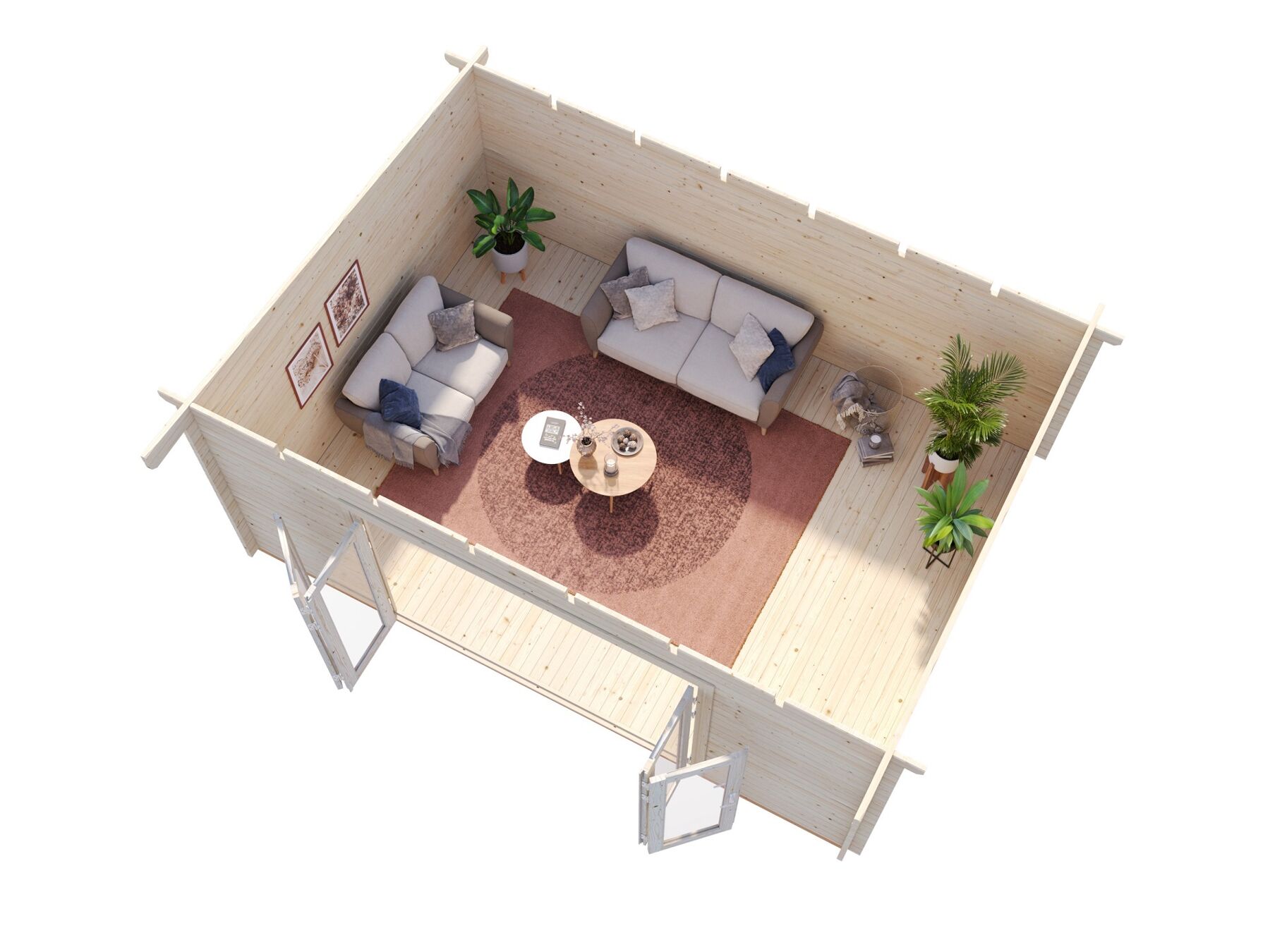 Gartenhaus Lea 19,4 m²