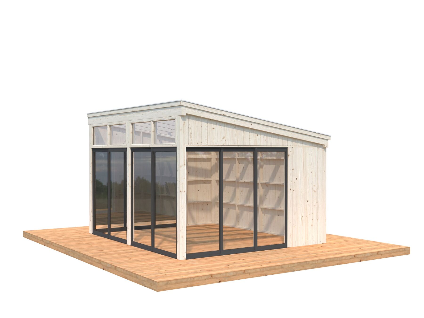 Pavillon Nova 13,0 m² mit Glaselement