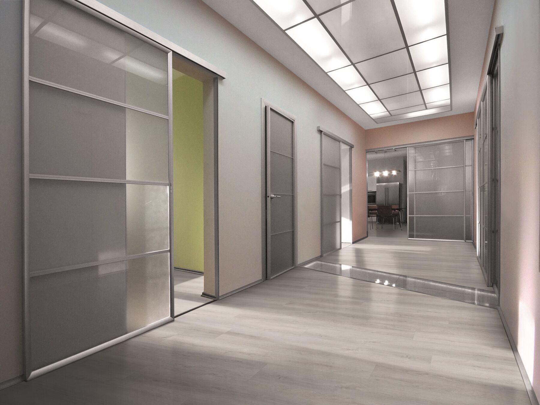 Klick-Vinylboden Eiche Forsythia inkl. Trittschalldämmung