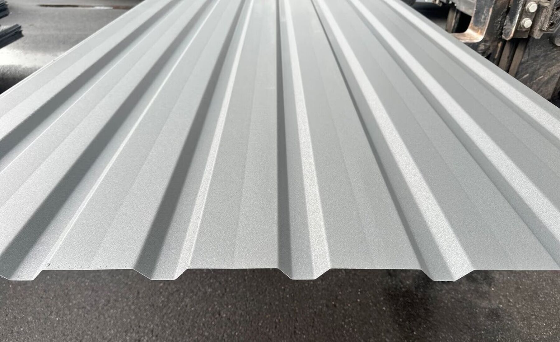 33,60 m² Wandblech Sonderposten 3000 cm Alu-Zink DP 20/100 Aluminium, Schaum, Fußboden, Wohnen, Dach