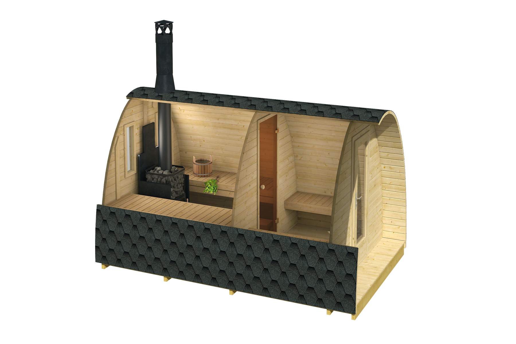 Pods Saunahaus Kris