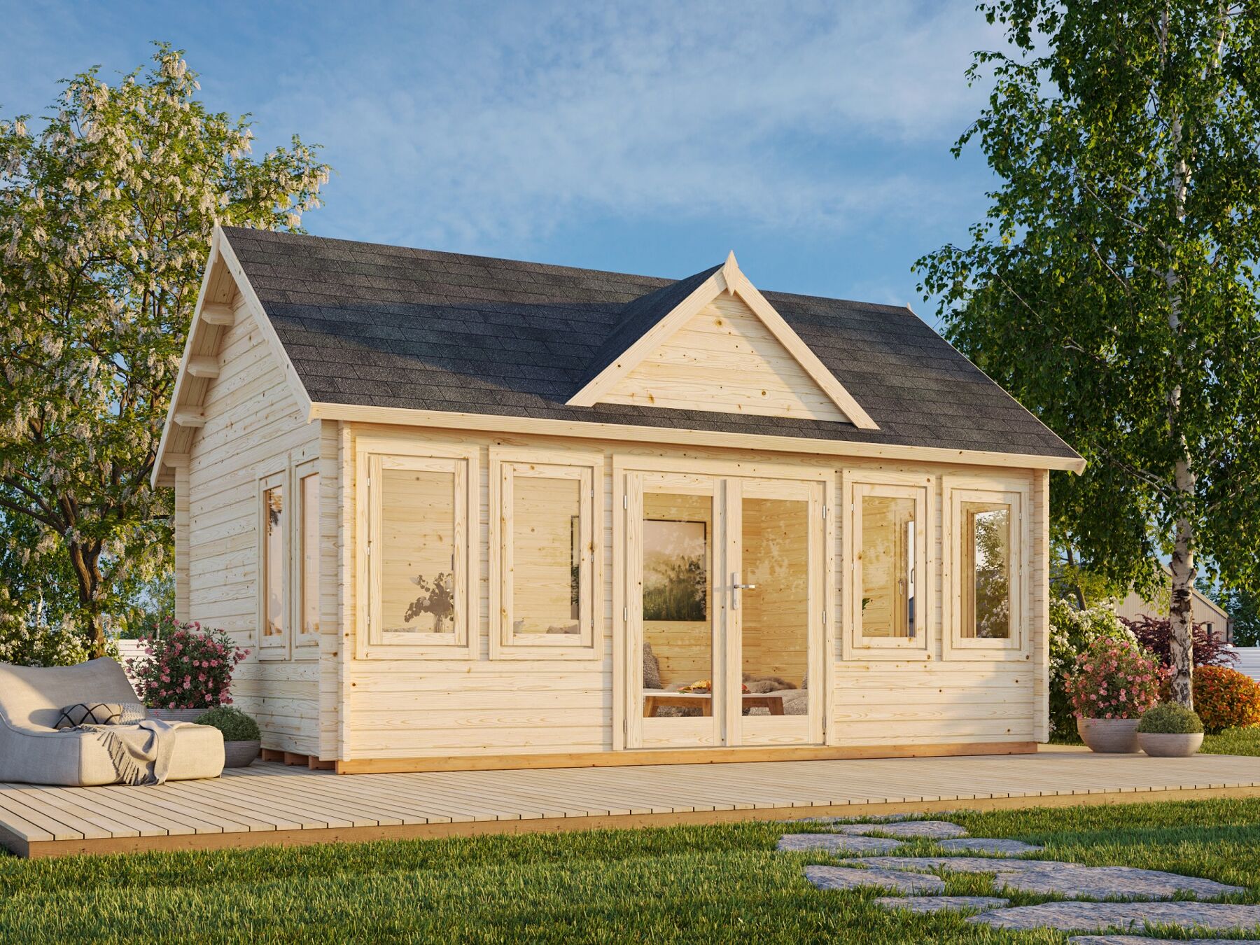 Gartenhaus Claudia 19,4 m²