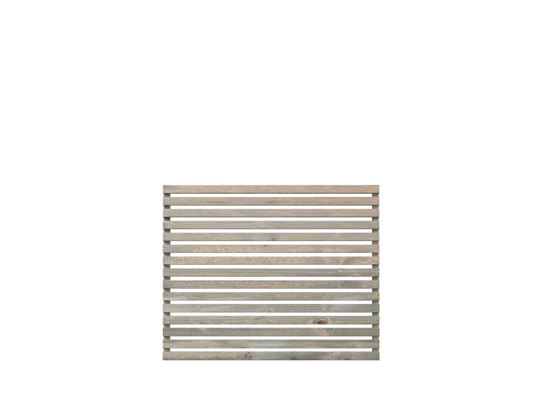 Zaunelemente Line, 118 x 95,5 cm Grau KDI