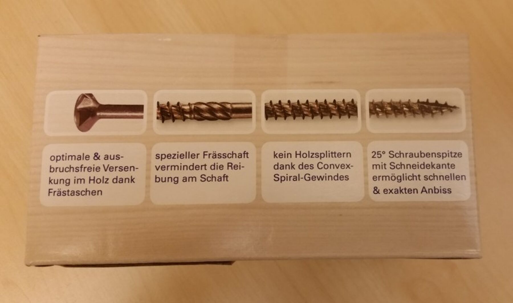 Holzschraube 4x40mm für Dachbretter