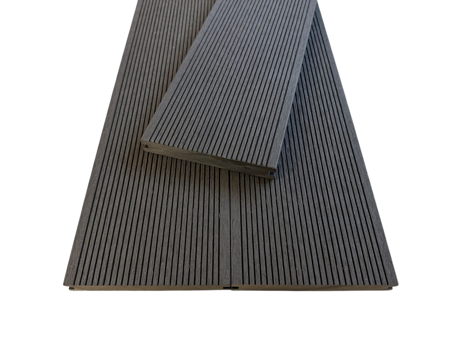 WPC Terrassendielen Massiv Anthrazit 20 x 140 mm