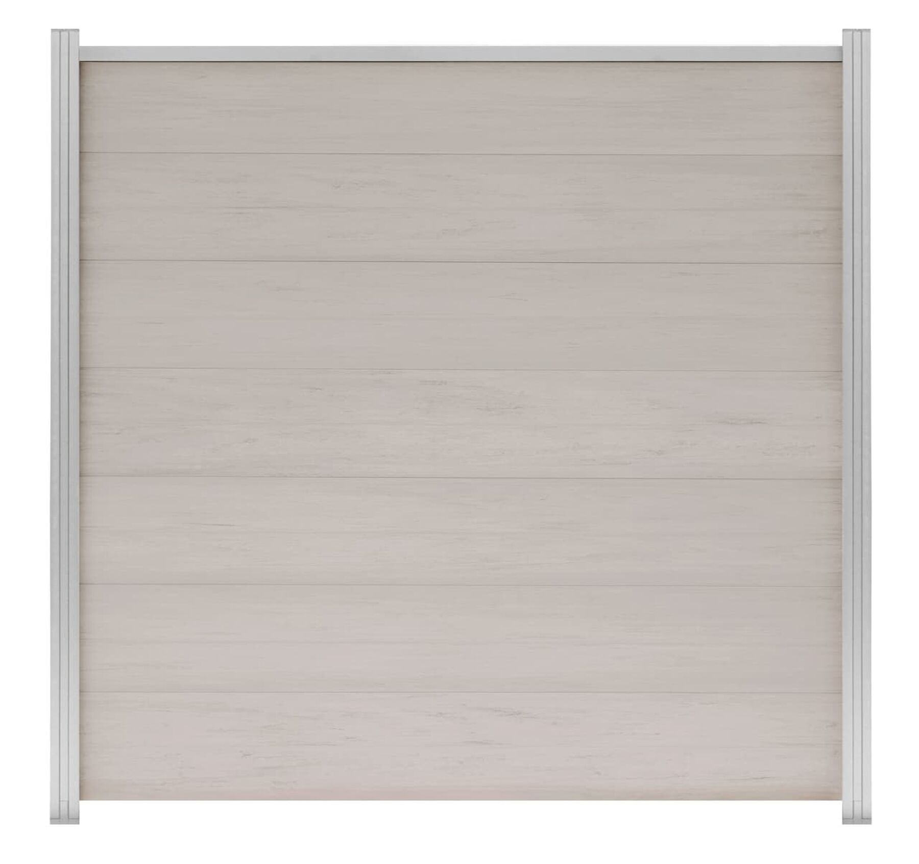 WPC Sichtschutzzaun, Ameland Sand 180 x 180 cm