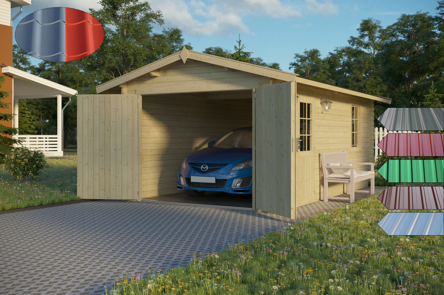 Holzgarage Höchst