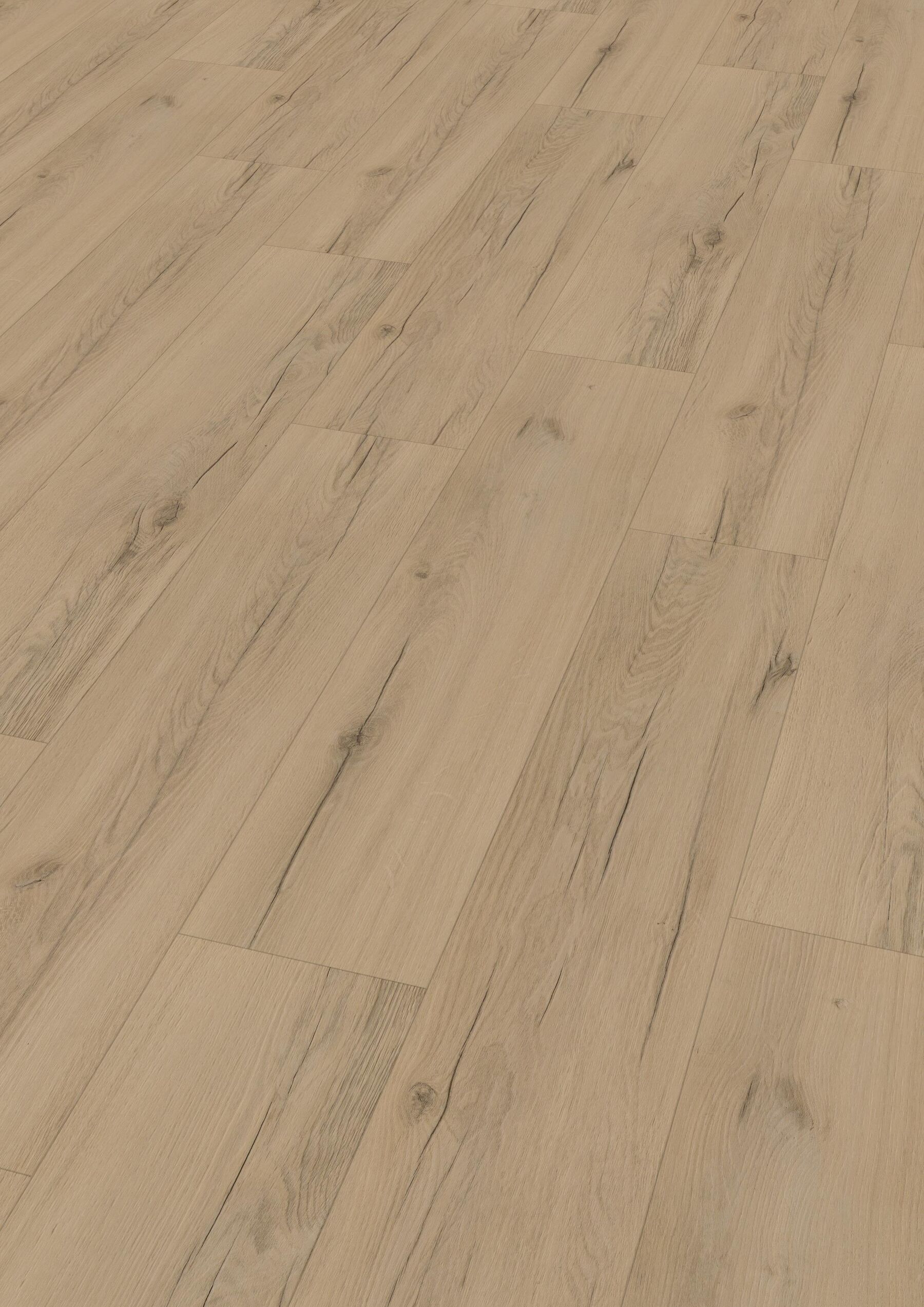 Klick-Vinylboden Eiche Rustic Smoke inkl. Trittschalldämmung