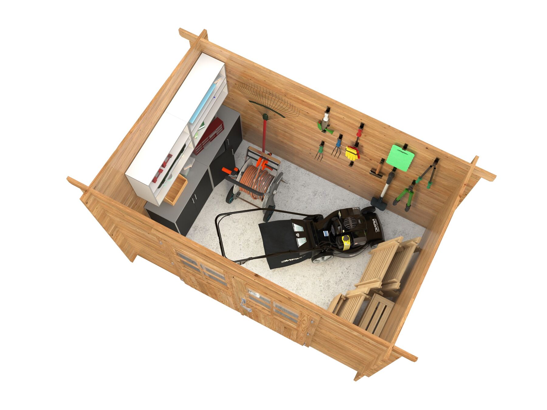 Gartenhaus Alice 4,7 m² 