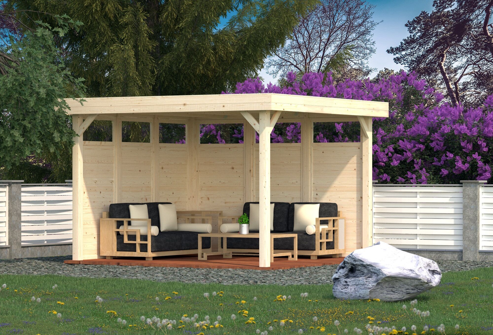 Pavillon Lucy 12,2 m²