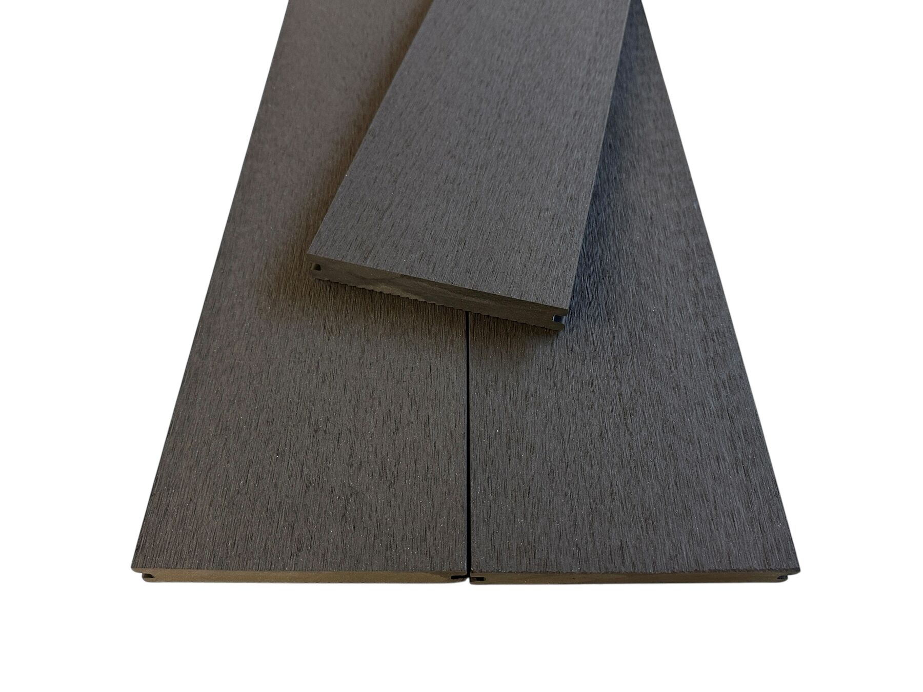 WPC Terrassendielen Massiv Anthrazit 20 x 140 mm