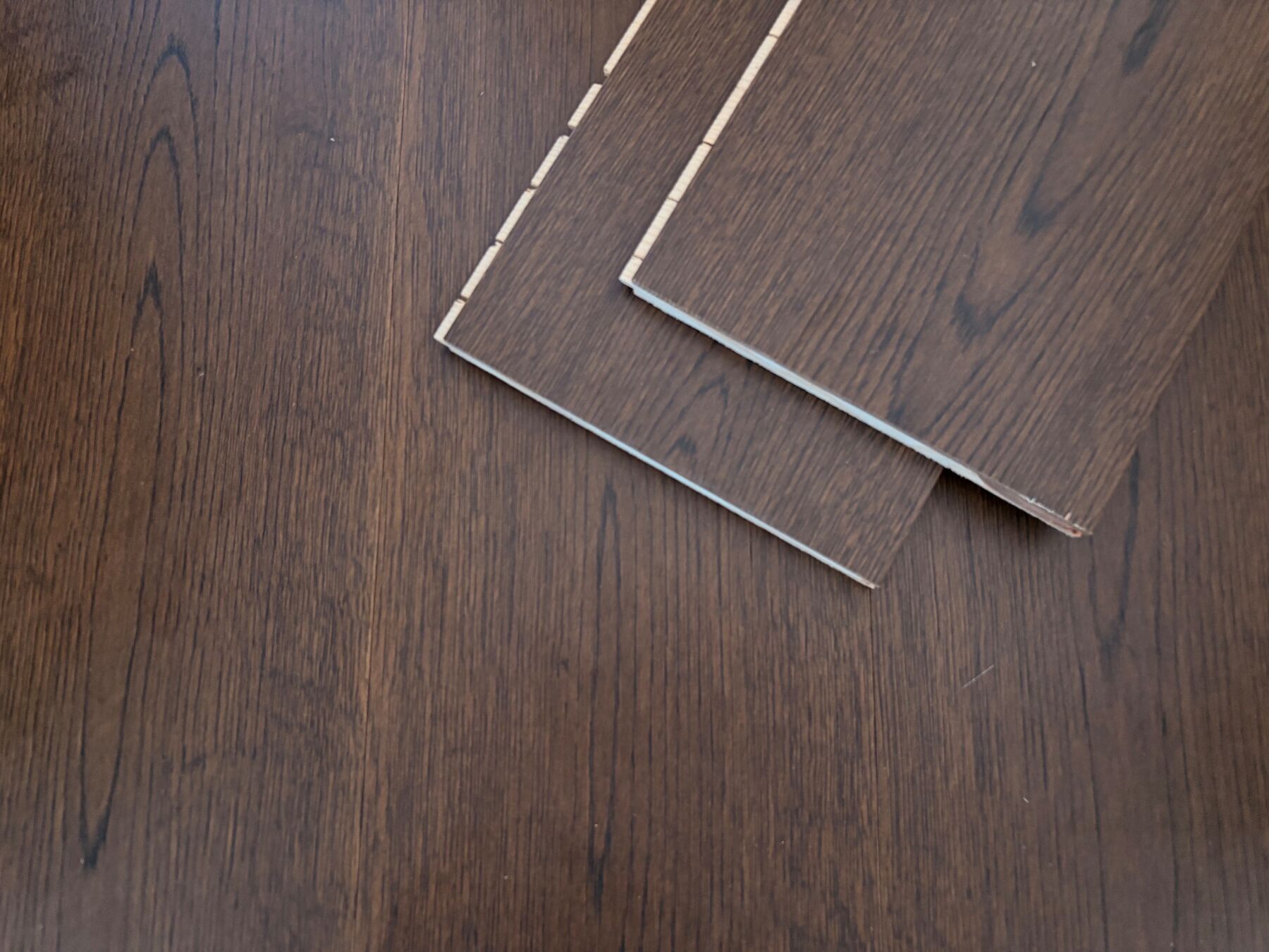 Holzplatten, Bodenbelag, Dielen, Holzoptik, Riegelverbindung